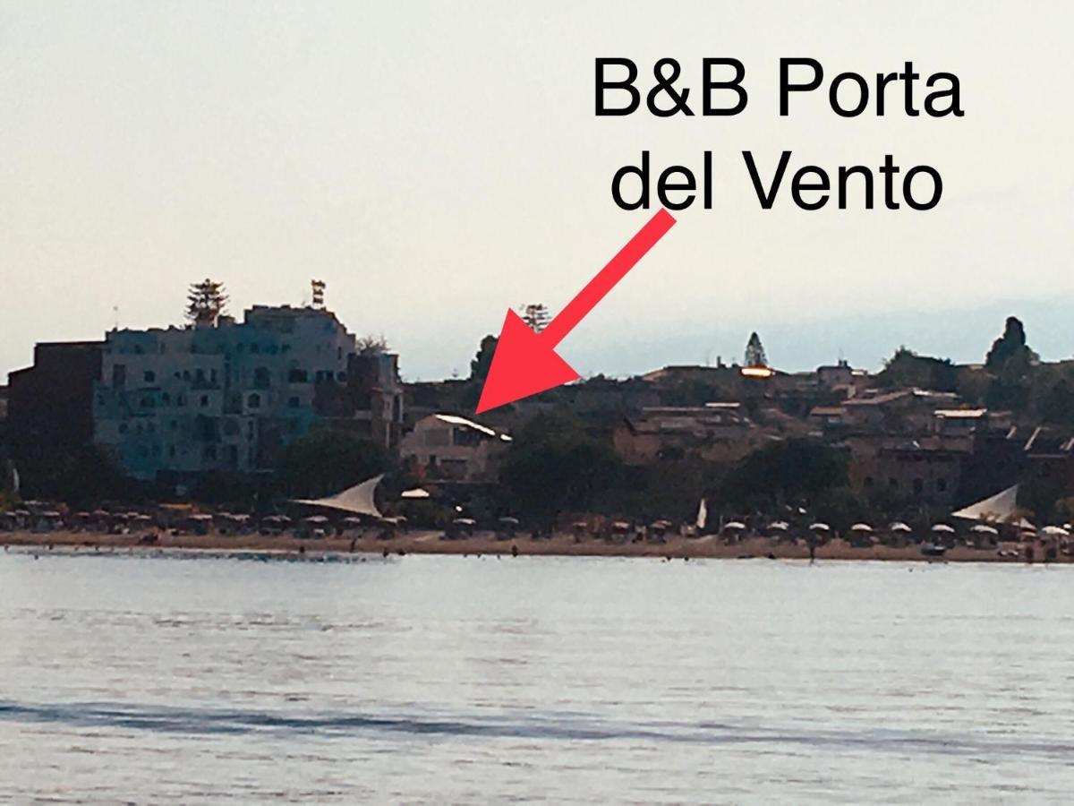 Bed and Breakfast Porta del Vento Giardini-Naxos Exterior foto